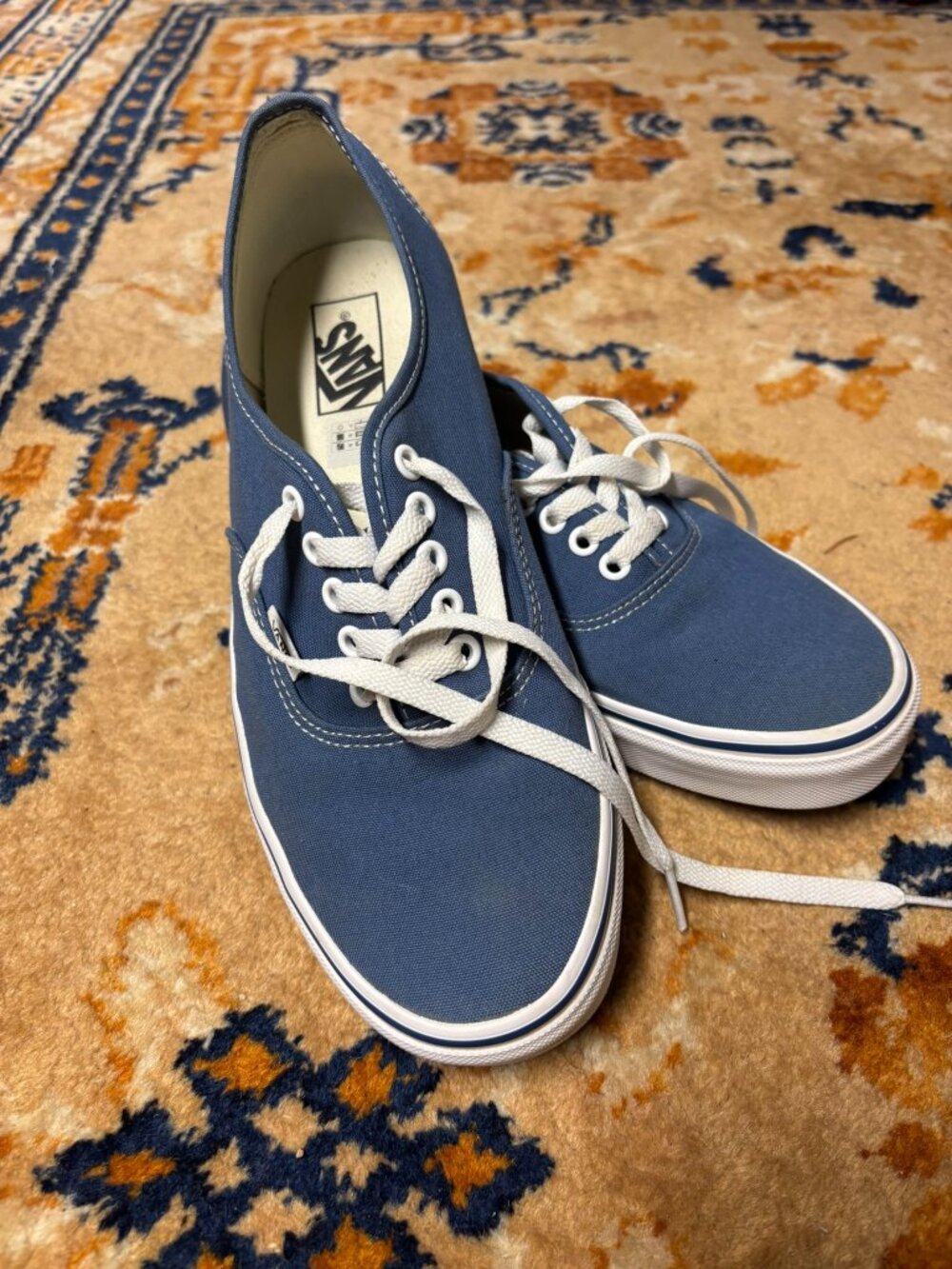 Blue Vans Old Skool 10.5